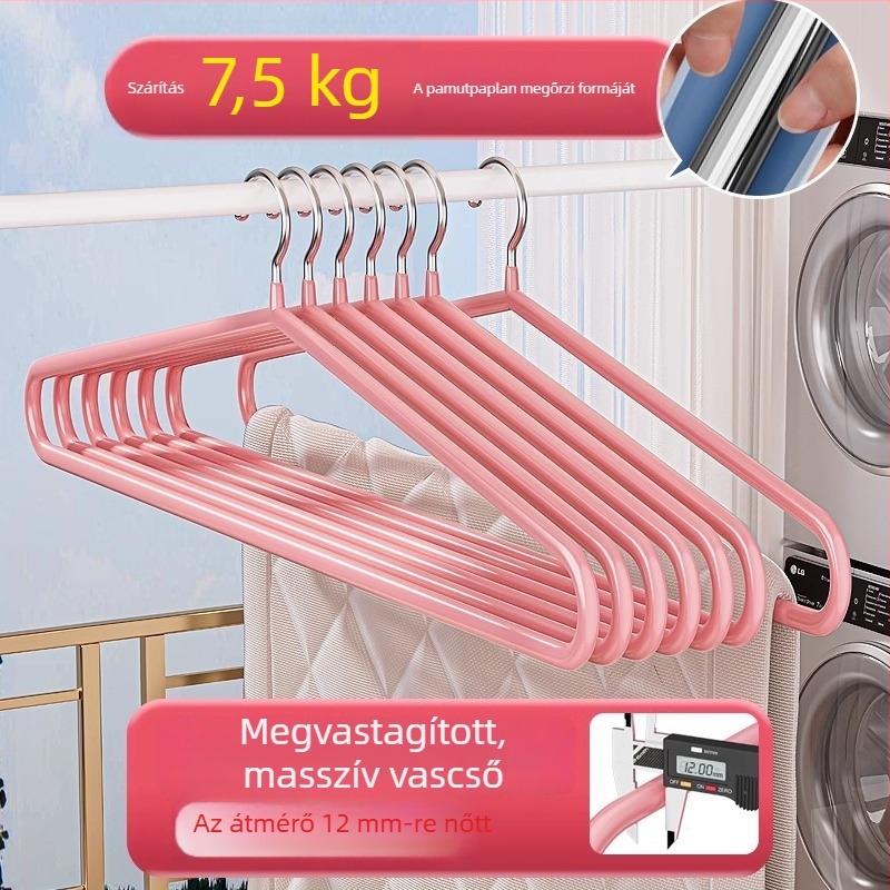 Nagy, vastag ruhaszárító állvány paplanokhoz, ágyneműkhöz és törölközőkhöz – különleges tartó paplanhuzatokhoz