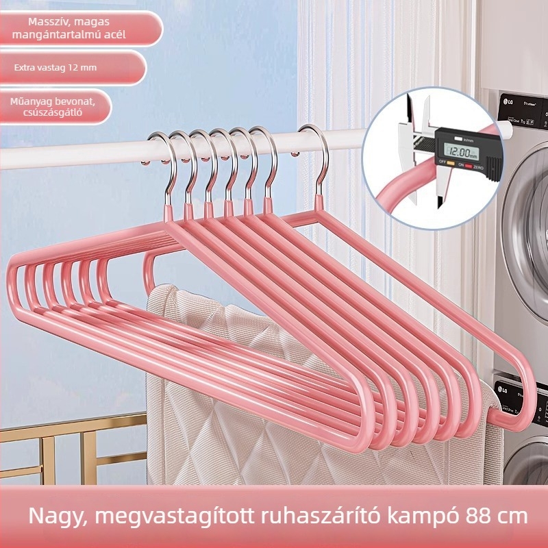 Nagy, vastag ruhaszárító állvány paplanokhoz, ágyneműkhöz és törölközőkhöz – különleges tartó paplanhuzatokhoz