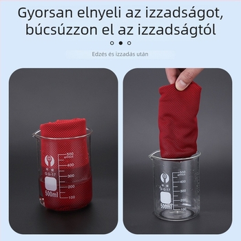 Sportos csuklópánt, izzadságszívó törölközővel, gyorsan szárad, futáshoz és edzéshez
