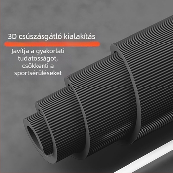 Uniszex vastag csúszásmentes fitnesz matrac kettős ütéscsillapítással, tánchoz és jóga, 70 típusú jóga matrac