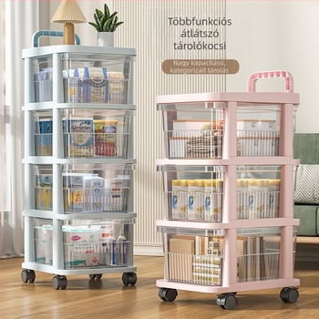 2813-as modell: Snack- és játék tároló szekrény fiókokkal, padlón álló, hordozható, nappaliba