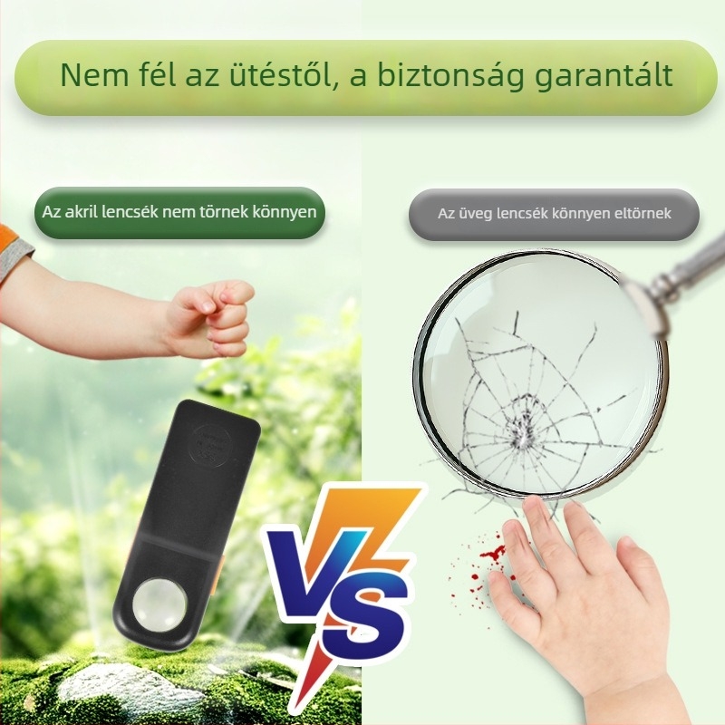 Guanyida Ékszer Sorozat Világító Nagyító, Hordozható és Könnyű