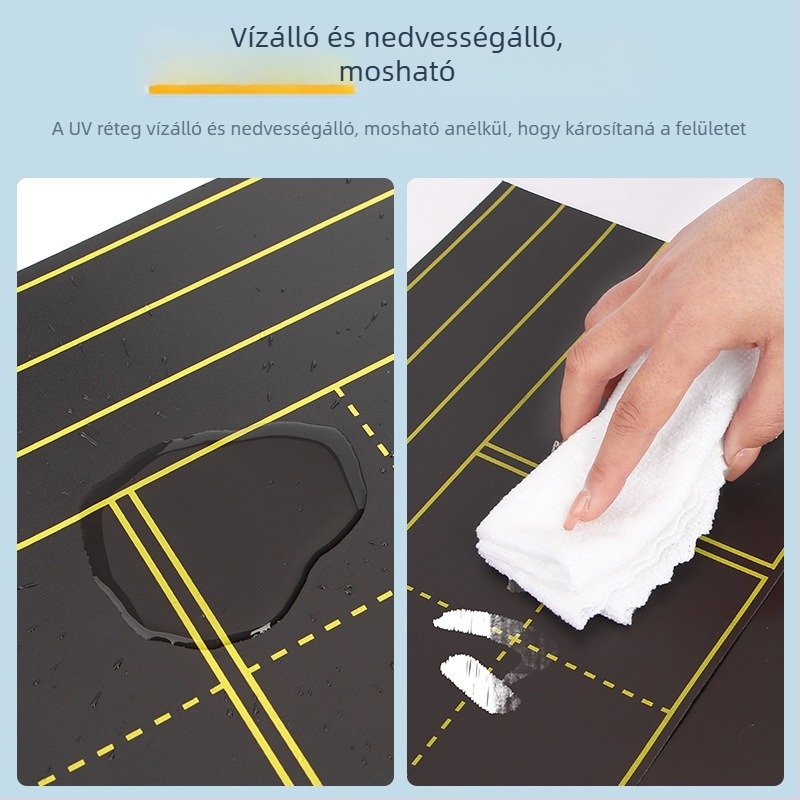 Mágneses oktatási tábla Pinyin és angol hálóval, kis otthoni mágneses tábla, vízálló