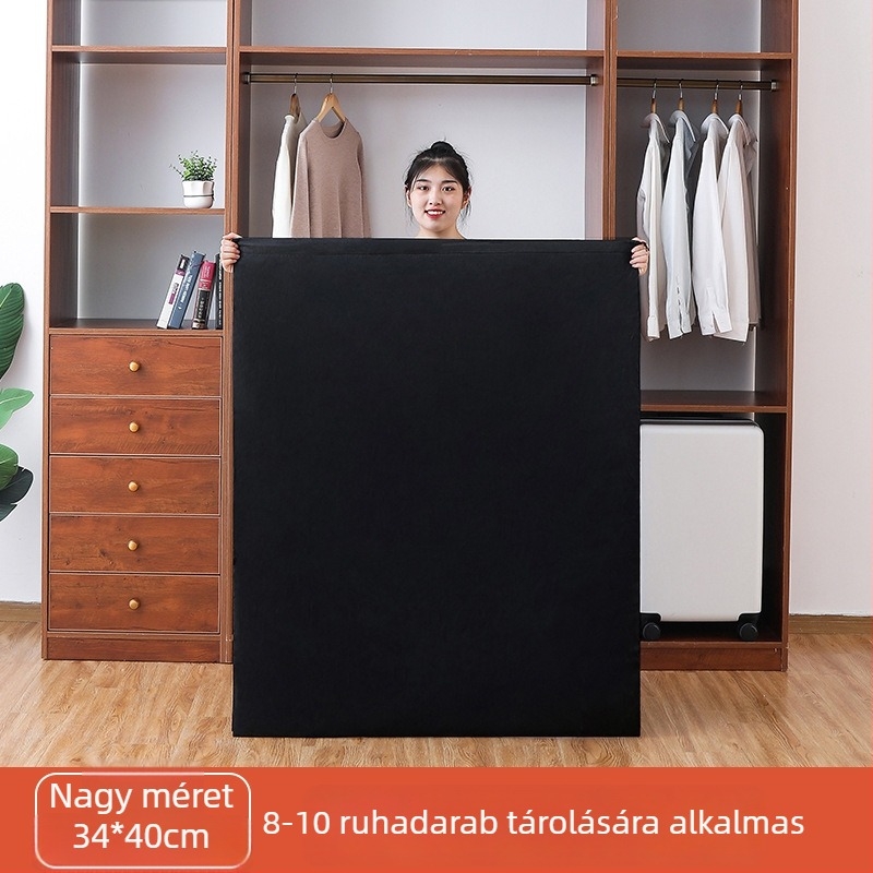Húzózsinóros tároló táska, nagy kapacitású, vízálló, ruhák és paplanok tárolására, költöztetéshez és csomagoláshoz
