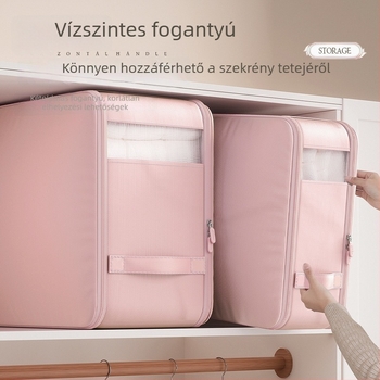 Nagy összecsukható paplanzsák – költözéshez és utazáshoz, ruhák tárolására