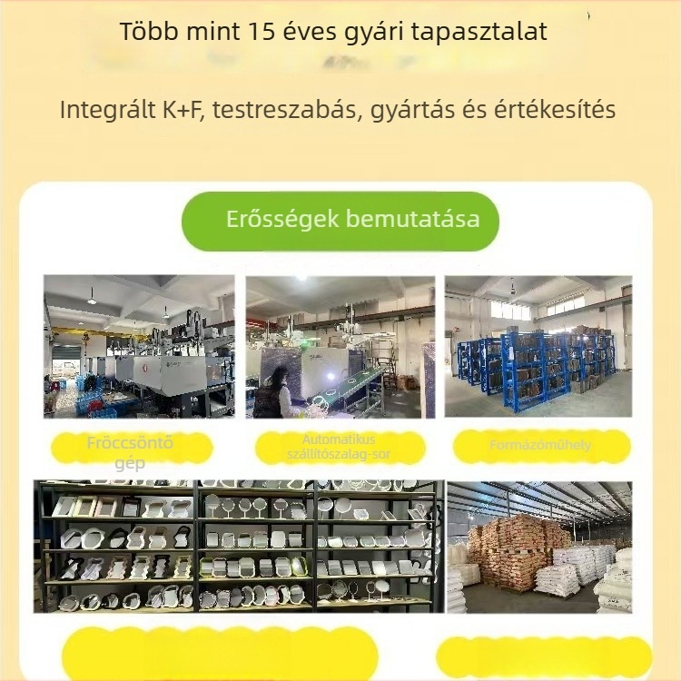 Négyszögletes, hordozható, összecsukható asztali sminktükör, egyoldalas, diákszobába