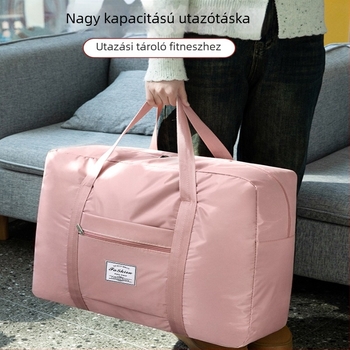 Összecsukható utazótáska, vállon át viselhető, nagy kapacitású ruhatár-szervező