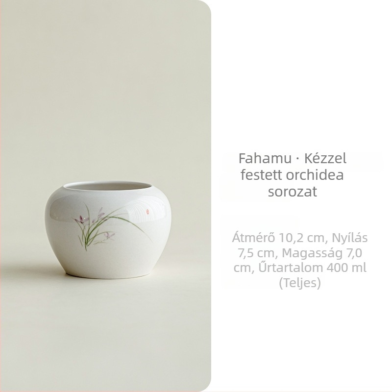 Kerámia teamosóedény Gongfu tea ceremóniához, kis méretű, tealevél-hulladék és víztartály