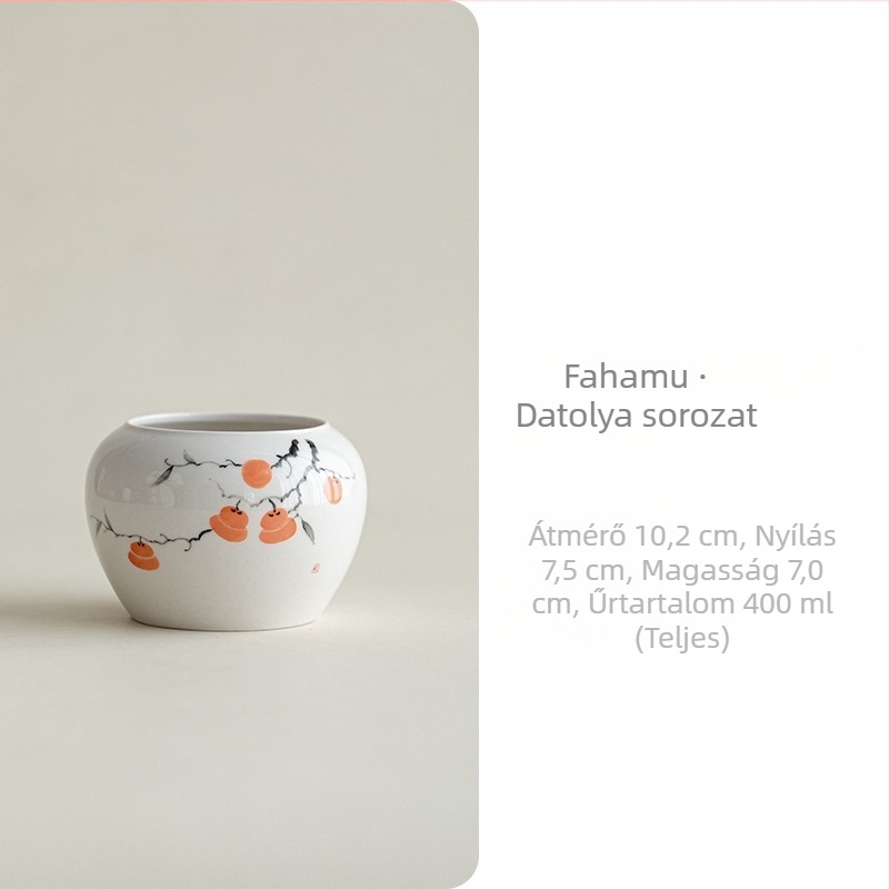 Kerámia teamosóedény Gongfu tea ceremóniához, kis méretű, tealevél-hulladék és víztartály