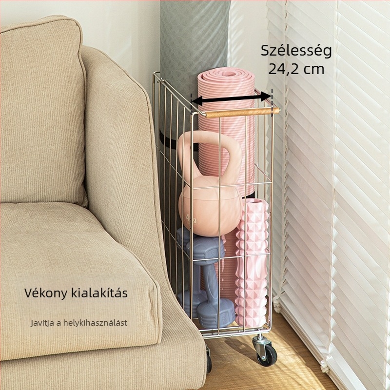 Összehajtható koszos ruhák kosara rozsdamentes acélból, fürdőszobai tároláshoz