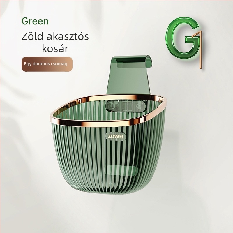 Minimalista elegáns függő kristály tároló kosár konyhához, fürdőszobához és hálószobához