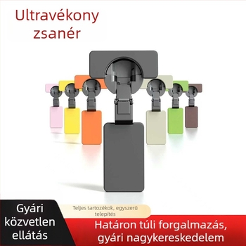 Ultra vékony hidraulikus pánt csillapítóval – csendes, egyenes, 18–30 mm ajtópanelhez, gardrób/szekrény