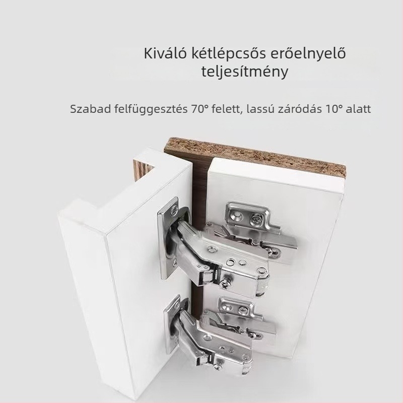 125° csont alakú szekrényajtó csillapító, 35 mm rácsos ajtó, ajtó vastagsága 30–36 mm