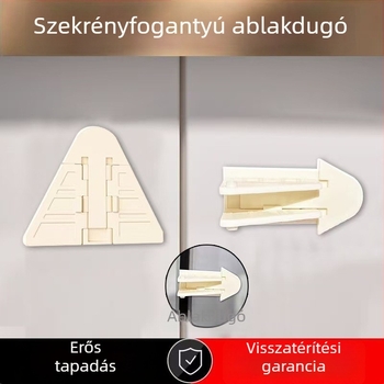 Gyerekbiztonsági zár fúrás nélkül – ablakokra és ajtókra, nyitás elleni zár csúszóajtókhoz és gardróbokhoz