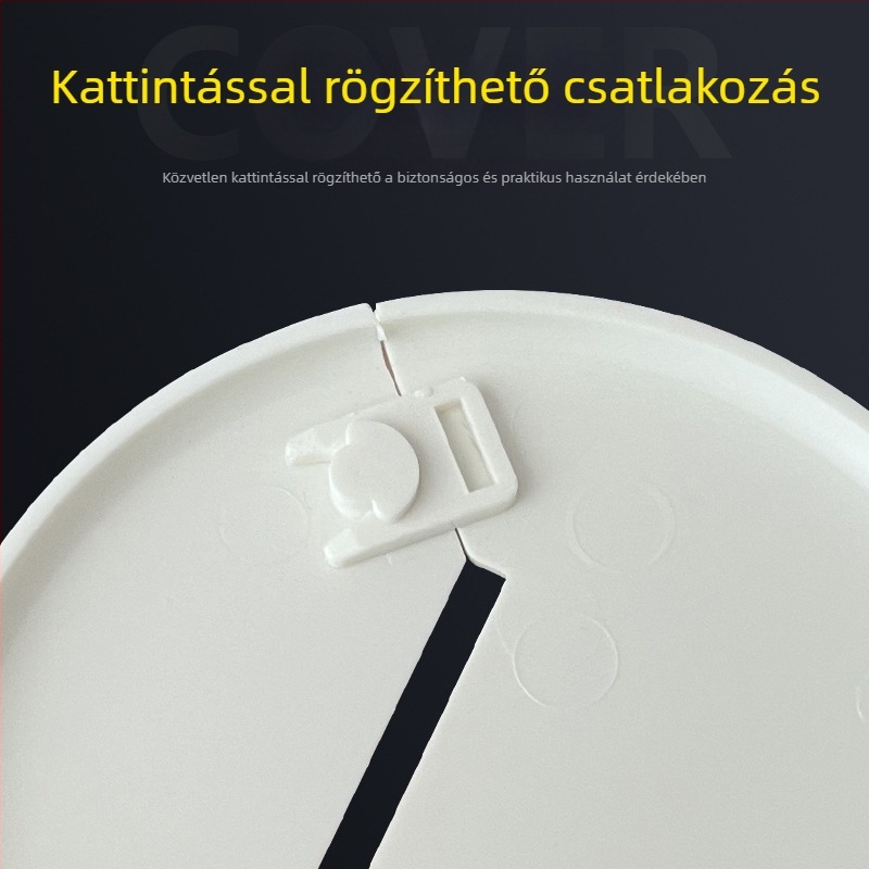 Szögvas kerethez díszes fedél és cső tartó beépítéséhez – konyhai gázvezetékhez