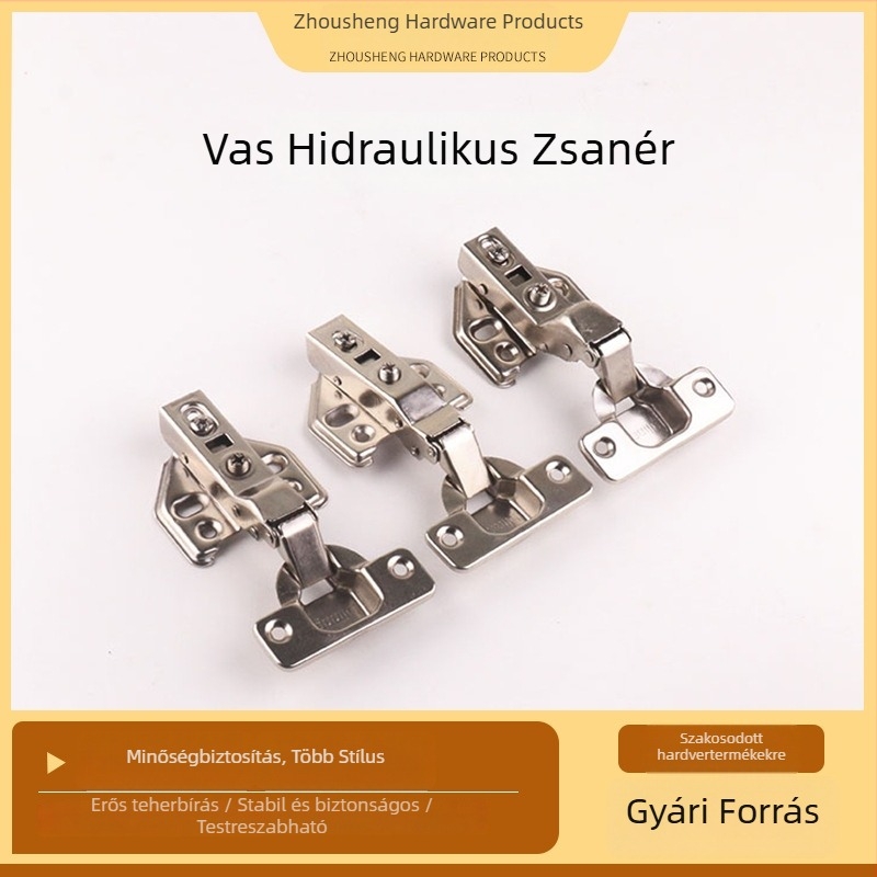 Nehézterhelésű hidraulikus zsanér ruhásszekrényhez