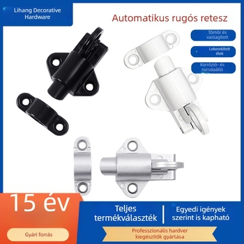 Automata rugós zár alumínium ötvözetből – ajtókhoz és ablakokhoz
