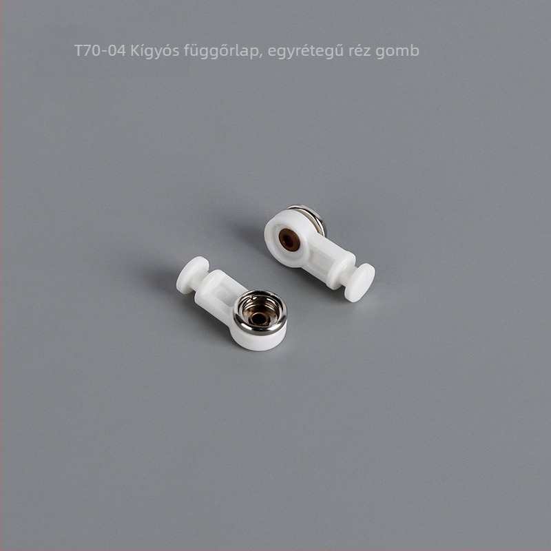 T70-04 Függönyrelézési kiegészítők – Ball Hook kígyó sínhez, Test Hook, Sliding Bead Hook
