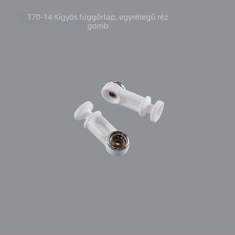 T70-04 Függönyrelézési kiegészítők – Ball Hook kígyó sínhez, Test Hook, Sliding Bead Hook