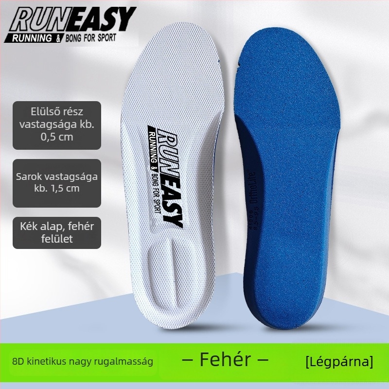 Runeasy Akh528 Ortholite memória talpbetét sportcipőkhöz – teljes talpbetét, nyomtatott minta, méretek 34/36/38, tavasz