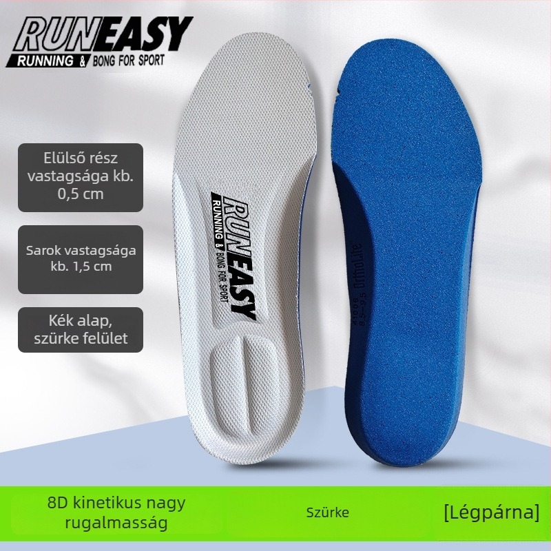 Runeasy Akh528 Ortholite memória talpbetét sportcipőkhöz – teljes talpbetét, nyomtatott minta, méretek 34/36/38, tavasz