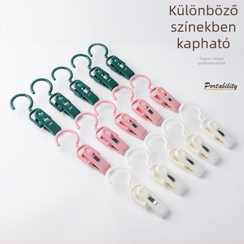 Többfunkciós csipesz kampóval kalapokhoz, nadrágokhoz, zoknikhoz és ruhákhoz