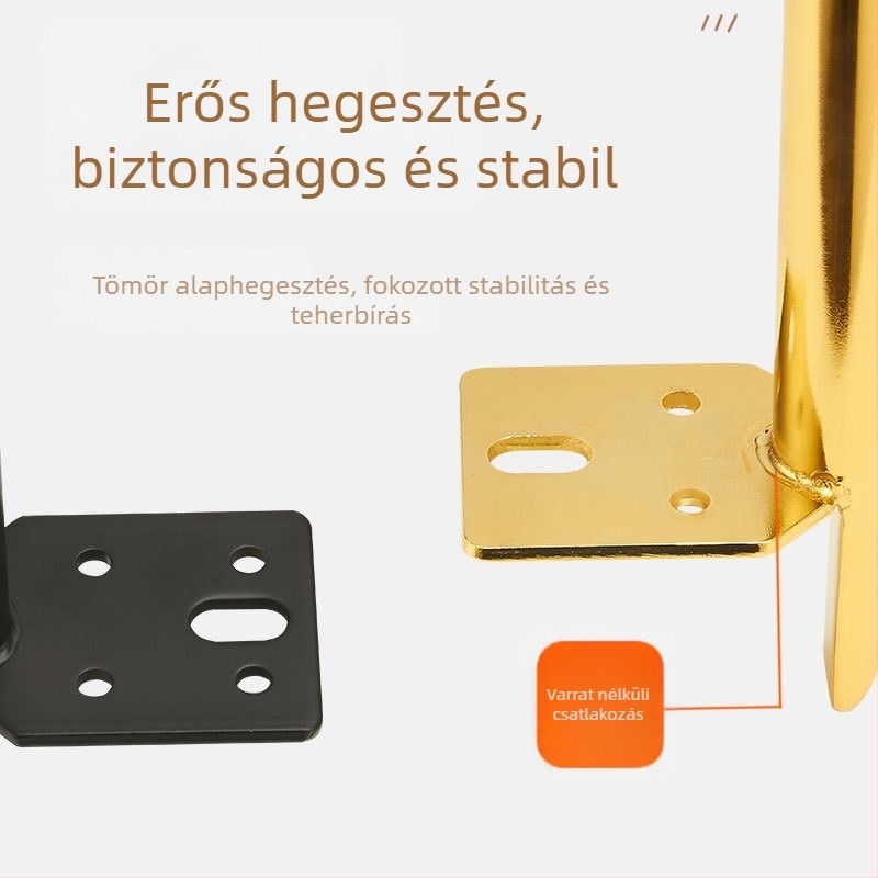 Fém bútorlábak: kanapé, szekrény, dohányzóasztal, TV-állvány és éjjeliszekrény – modern minimalist stílus