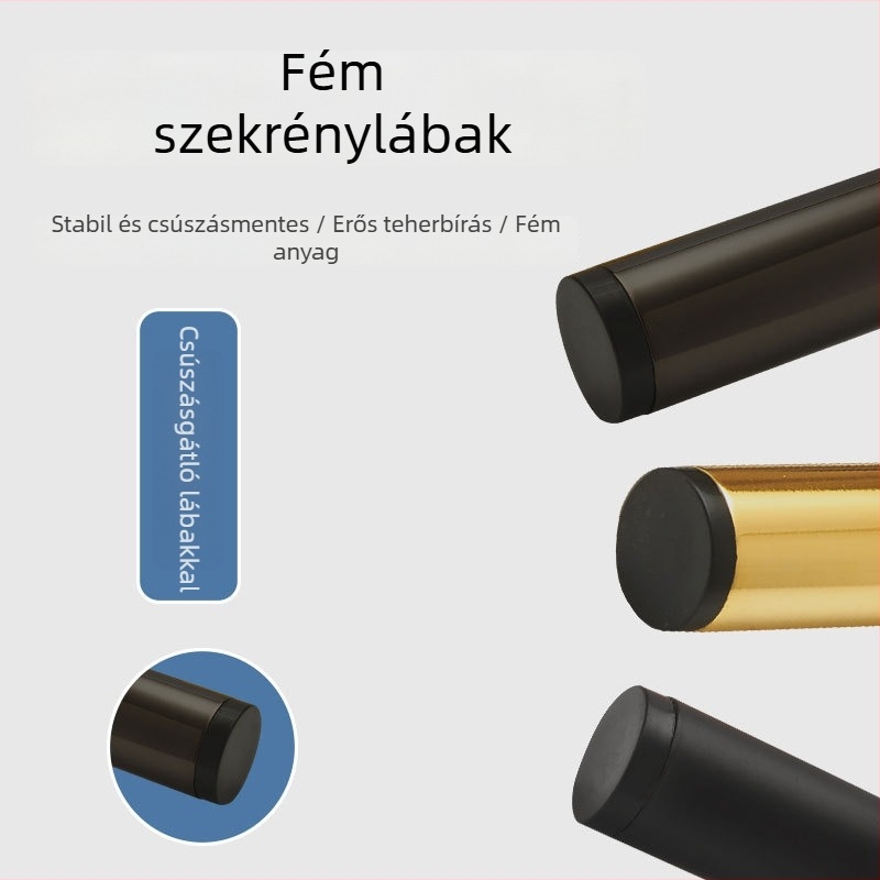 Fém bútorlábak: kanapé, szekrény, dohányzóasztal, TV-állvány és éjjeliszekrény – modern minimalist stílus