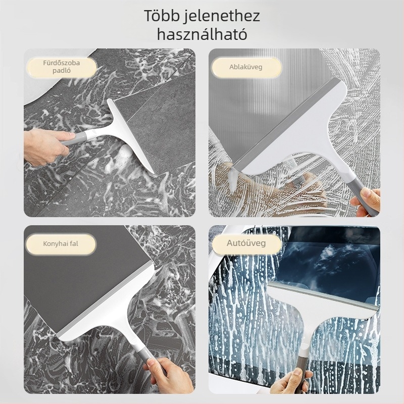 Műanyag ablaküveg kaparó — egyoldalas tisztító eszköz