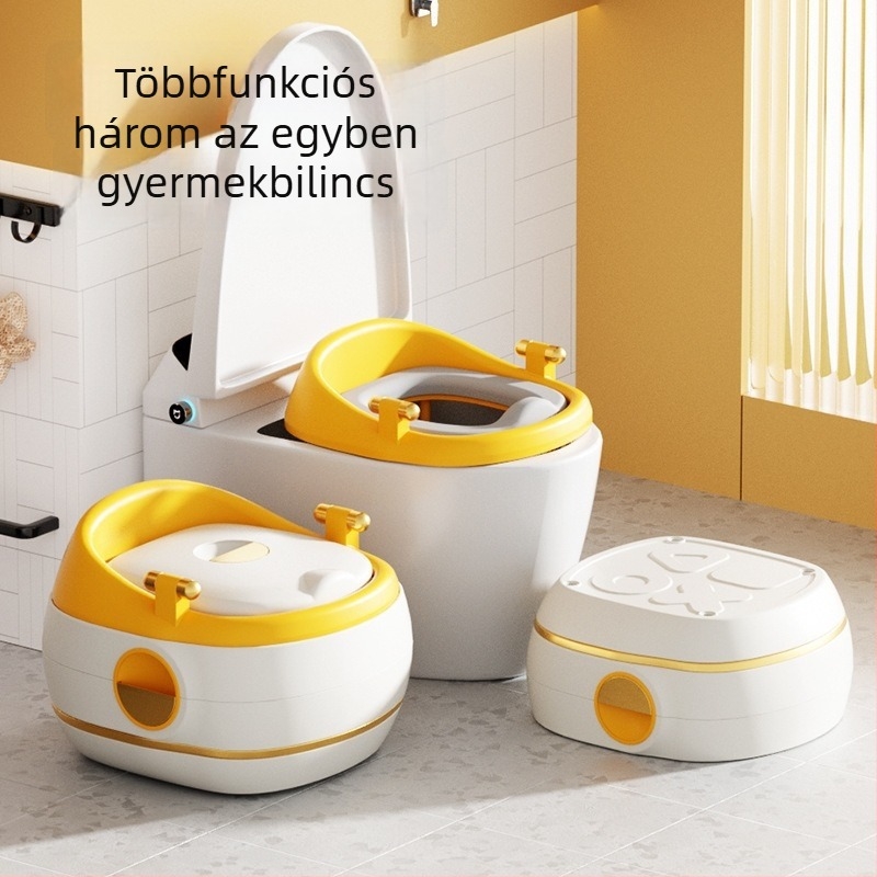Multifunkcionális gyerek WC-ülőke, levehető, fiúknak és lányoknak