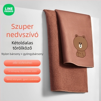 Autóhoz tervezett kendő üvegablak tisztításához, víznyom nélküli, szálmentes, nedvszívó autóápoló kendő