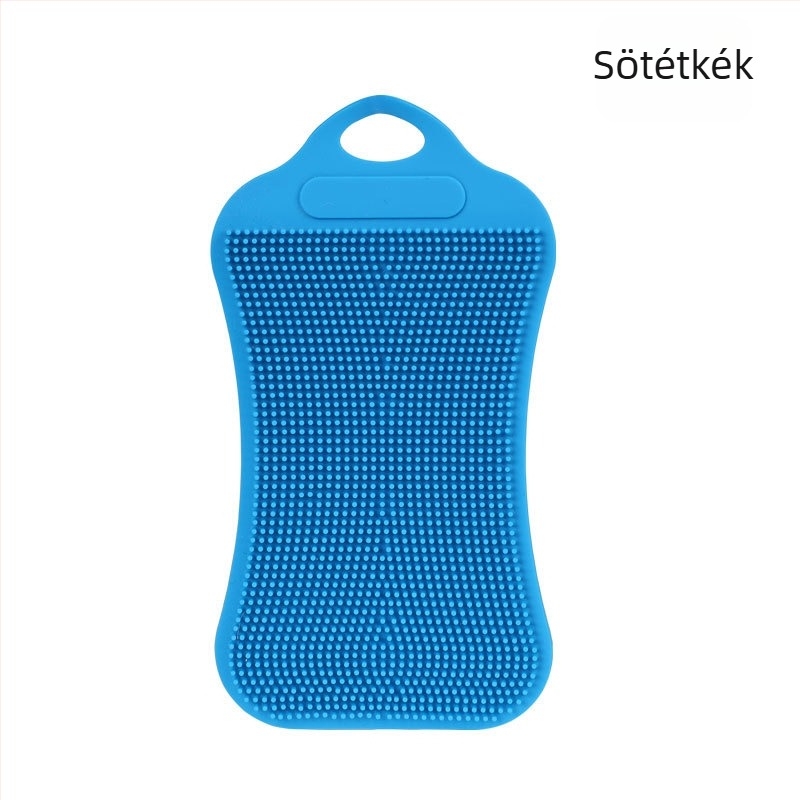 Konyhai szilikon tisztítóecset – edényekhez, serpenyőkhöz и s gyümölcsökhöz