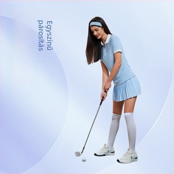Női golf felső – nyári sportos top, karcsúsító, lélegző, edzéshez és futáshoz