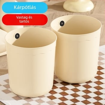 Műanyag szemetes, fedél nélküli, 8 literes kapacitás, otthoni használatra – nappali, hálószoba, konyha, fürdőszoba, iroda, kollégium