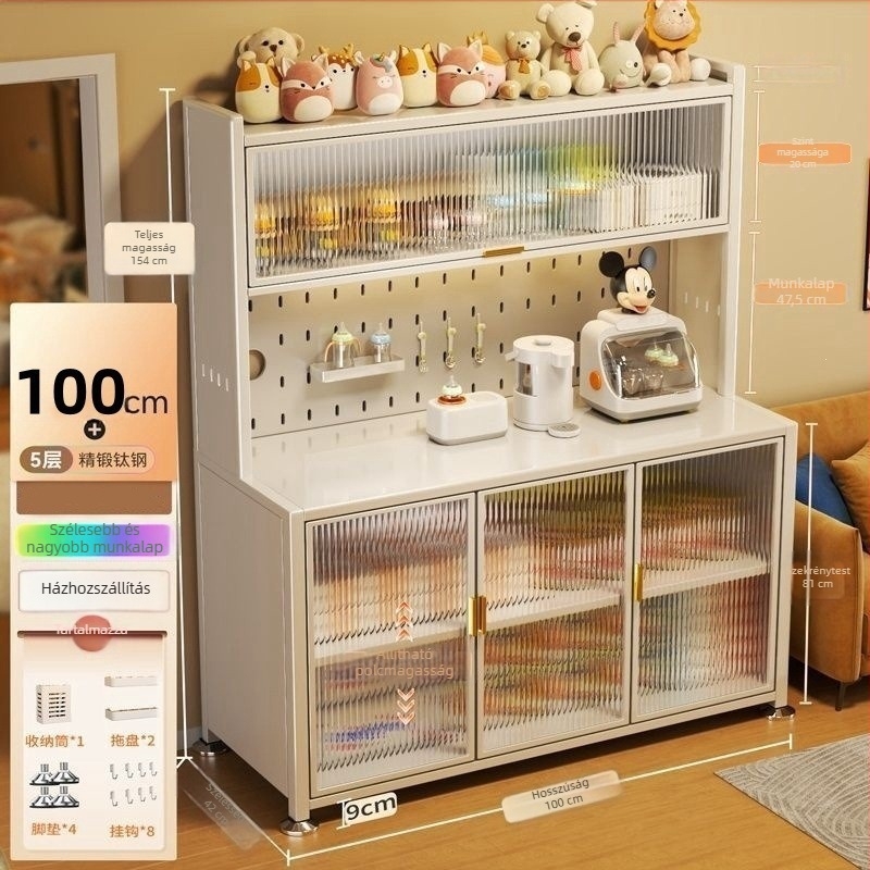 Padlón álló babaápolási tároló szekrény – nagy kapacitású, multifunkcionális.