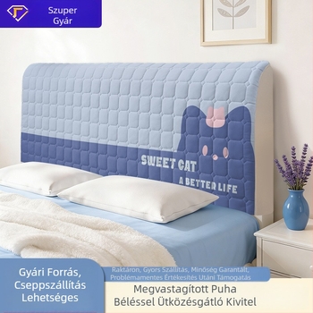 Új fejtámla-huzat – kapitone, porvédő, univerzális méret