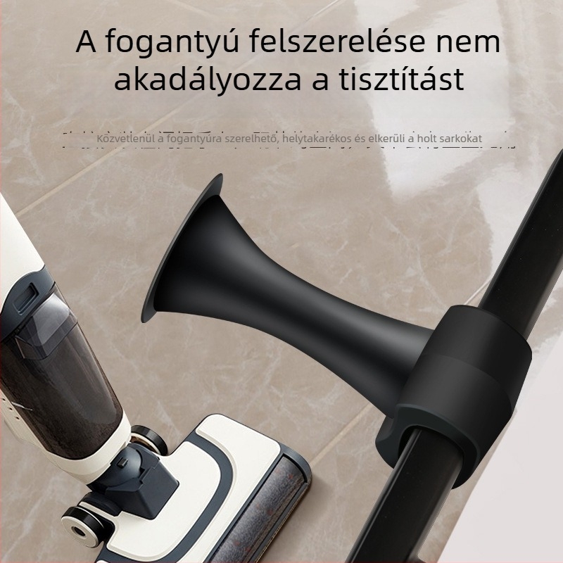 Szilikon ajtóstop szívófejjel – fúrás nélkül, önadhézív, csendes ütésvédő párna ajtókhoz és ablakokhoz (fürdőszoba/wc)