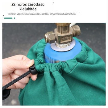 Vastag vászon porvédő huzat oxigén-palackhoz 10L, 20L, 40L