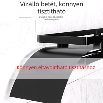 Fali fűszertartó polc, megerősített fémből készült, sarokpolc konyhába és fürdőszobába