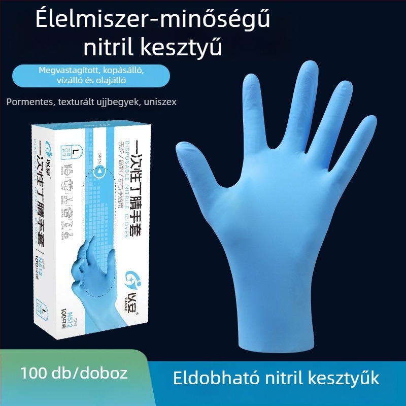 To Ann egyszer használatos mosogatókesztyűk, vízállóak, hosszúak, élelmiszer-minőségűek, háztartási használatra