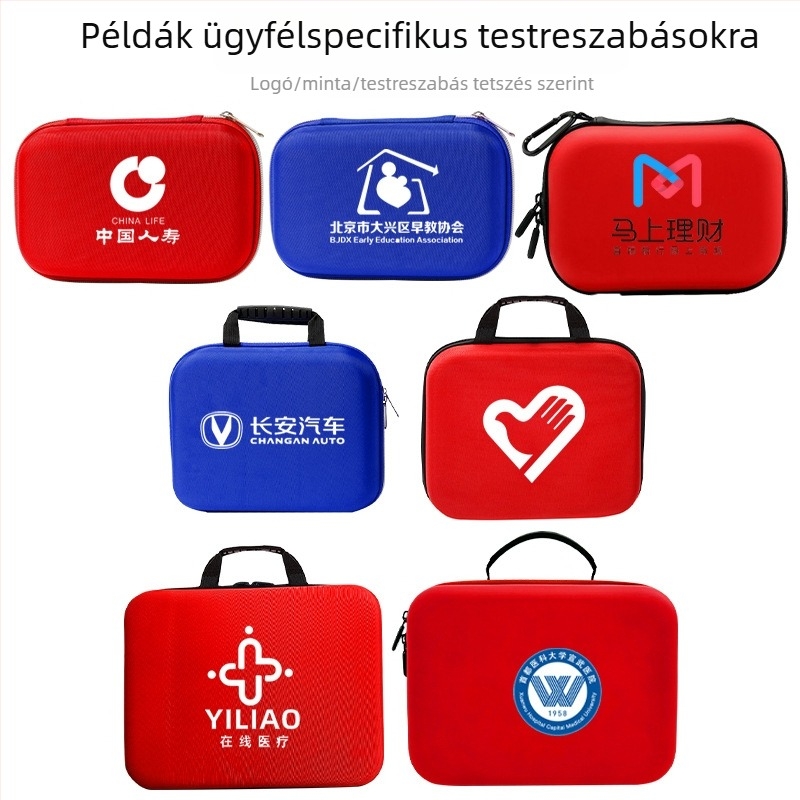 Kültéri vészhelyzeti EVA keményhéjú orvosi készlet – hordozható tárolódoboz