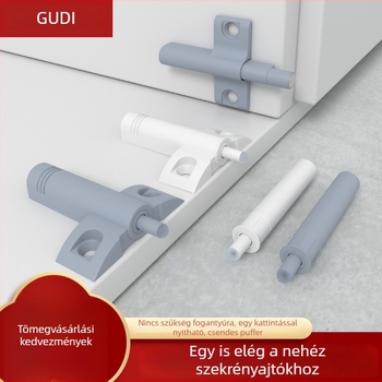 Szekrényajtó damperek – csendes ütéscsillapító gardróbhoz (fogantyú nélkül)