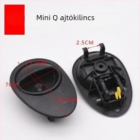 Elektromos autóajtó fogantyú belső reteszeléssel