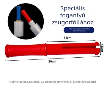 Műanyag fóliakezelő fogó és kézvédő a nyújtott fóliához