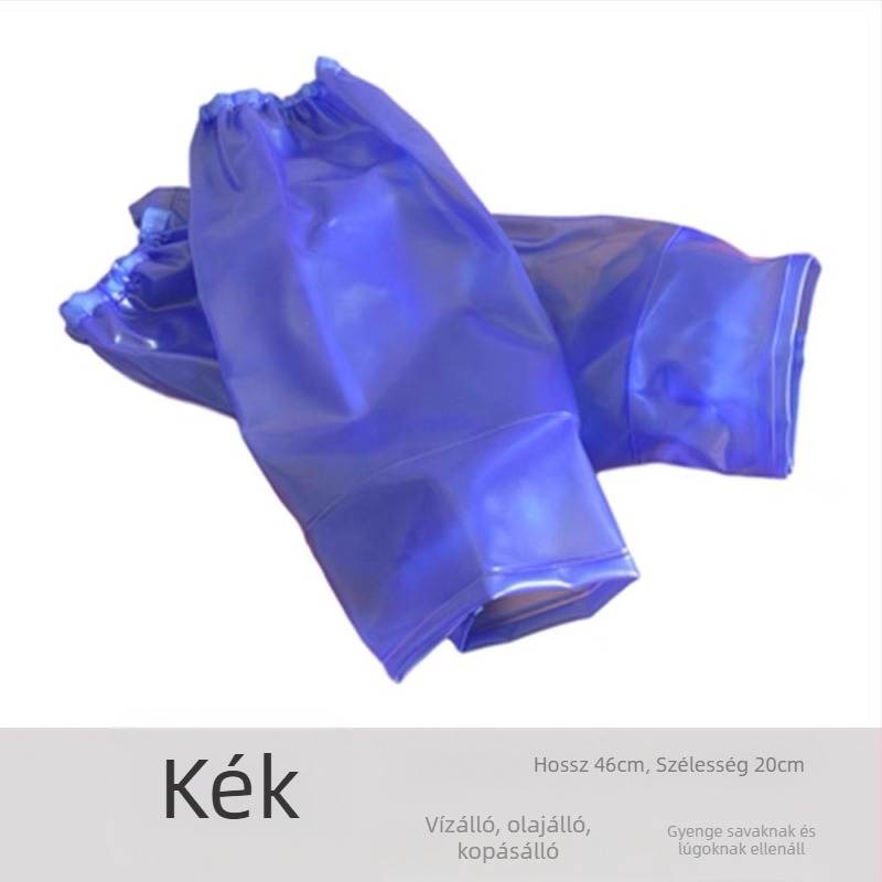 Vízálló PVC ujjvédők kőfeldolgozáshoz, kopásálló, olaj- és szennyeződésálló, felnőtteknek