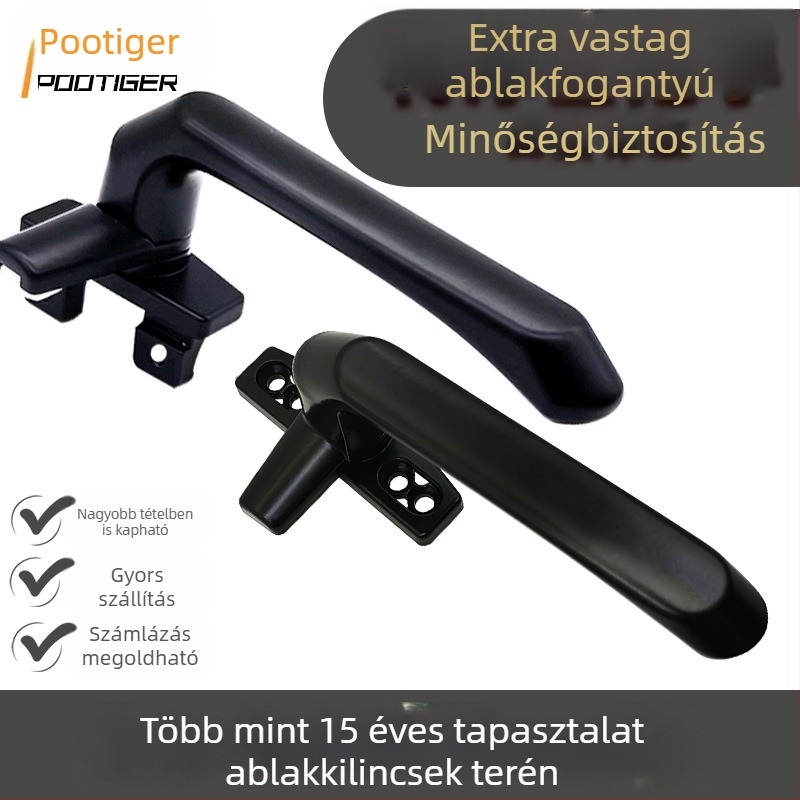 Ablaknyitó fogantyú alumíniumötvözetből ablakokhoz és ajtókhoz