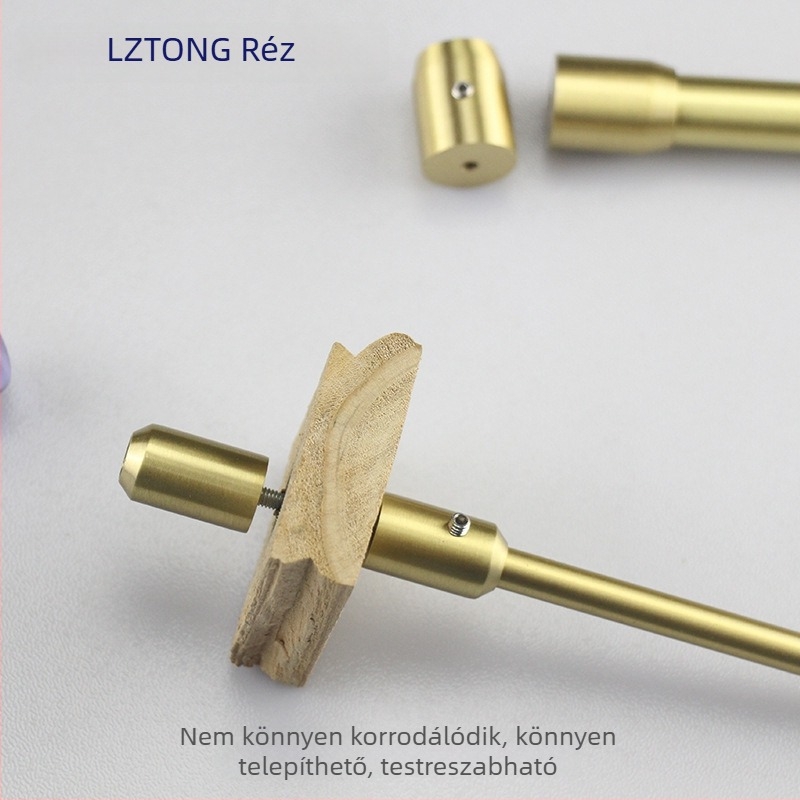 Új kínai stílusú réz rúd csatlakozó szekrényekhez és polcokhoz