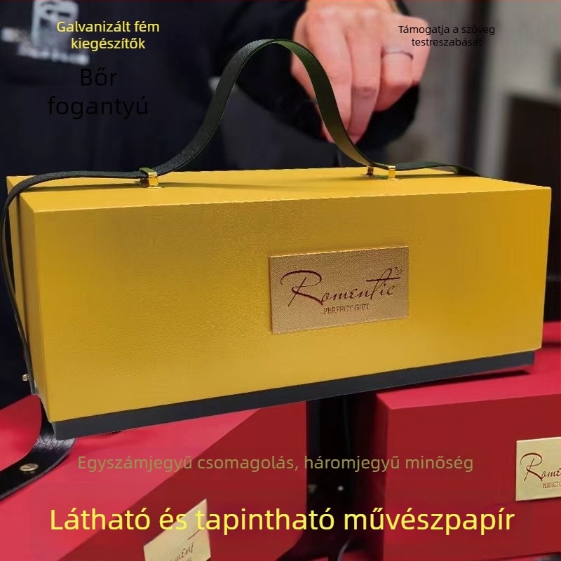 Luxus esküvői ajándékdoboz bonbonokhoz