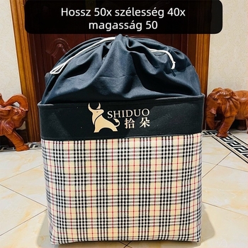 Sűrített vászon tároló doboz kollégiumi ruhákhoz, paplanokhoz és játékokhoz – otthoni és költöztetési textil szervező