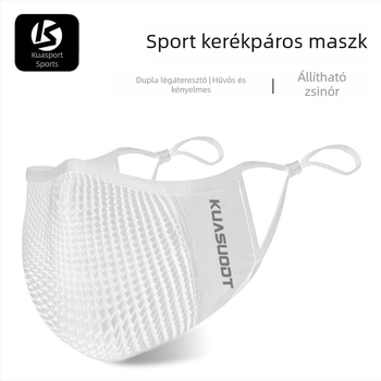 Cross-Speed Ice Silk kerékpáros maszk – szélvédő, porálló, légáteresztő, sporthoz és futáshoz, UV védelemmel